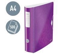 Classeurs Active Wow 180 degrés, 8 cm, violet, lot de 5