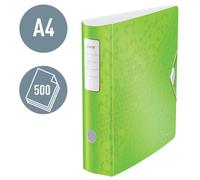 Classeurs Active Wow A4 en mousse polyuréthane, larges, verts, lot de 5