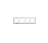 Classia Legrand Quad Frame - blanc avec or