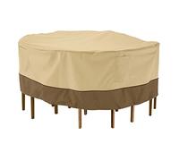 Classic Accessories Housse de Table Ronde et chaises de Jardin, Moyenne (M), Veranda de