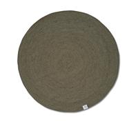 Classic Collection Tapis en laine Merino rond Ø240 cm Dark green