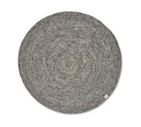 Classic Collection Tapis en laine Merino rond Ø240 cm Grey