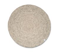 Classic Collection Tapis en laine Merino rond Ø240 cm Natural beige