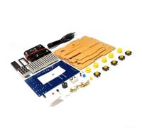 Classic Electronics Kit de soudage 51 puces Pixel Display (B) | Pratique à souder, microcontrôleur 51, affichage pixel, 6 jeux classiques, outil STEM éducatif