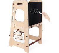 Classic World Tour d'apprentissage en bois et table - réglable - Jouet éducatif 90cm