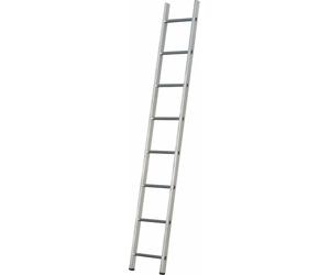 CLASSIK Échelle simple en aluminium 9 échelons Hauteur de travail 3 m