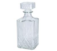 Classique 900 ML 0,9 l Carafe Carafe en Verre Whisky Cognac Bouteille de Whisky Liqueur Bouteille de vin