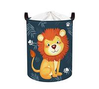 Clastyle Panier Rangement Bébé pour Jouets Corbeille a Linge Animaux Forêt | Boite Rangement Couvert, Panier a Linge Pliable, Cube de Rangement Tissu, Panier Jouet Enfant, Bac a Linge Sale, Impermeable