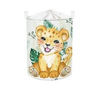 Clastyle Panier Rangement Bébé pour Jouets Corbeille a Linge Animaux Forêt | Boite Rangement Couvert, Panier a Linge Pliable, Cube de Rangement Tissu, Panier Jouet Enfant, Bac a Linge Sale, Impermeable