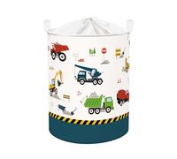 Clastyle Panier Rangement Bébé pour Jouets Corbeille a Linge Voiture | Boite Rangement Couvert, Panier a Linge Pliable, Cube de Rangement Tissu, Panier Jouet Enfant, Bac a Linge Sale, Impermeable