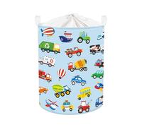 Clastyle Panier Rangement Bébé pour Jouets Corbeille a Linge Voiture | Boite Rangement Couvert, Panier a Linge Pliable, Cube de Rangement Tissu, Panier Jouet Enfant, Bac a Linge Sale, Impermeable
