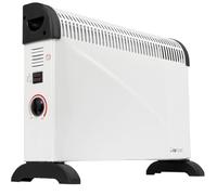 Clatronic® Chauffage par convecteur | Chaleur mobile | Chauffage électrique à 3 niveaux de chauffage | avec thermostat | jusqu'à 40m² | Convecteur avec protection contre la surchauffe | KH 3077 N