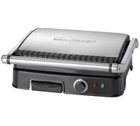 Clatronic KG 3487 électrique Grill à contact noir, acier inoxydable