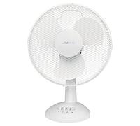 Clatronic Ventilateur de table VL 3602, 30 cm, oscillant, 3 vitesses, blanc