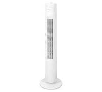 Clatronic Tour ventilateur TVL 3770 - Oscillant, 3 vitesses, minuterie - Blanc