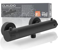 CLAUDIO : Robinet de douche noir, mitigeur thermostatique noir