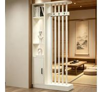 Claustra Bois Interieur Separation De Piece Intérieur Meuble,202x80x24cm | Séparateur De Piece Amovible Pièce Chambre Studio Cloison Separation Sans Percage Room Divider Shelves,202x80x24cm