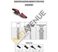 CLAVETTE COMPLETE TYPE MTG KINGMET 5 - 2MG5P