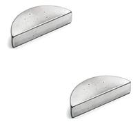Clavette demi lune - CASTELGARDEN - 2 pièces - 4x6.1x15.3mm - Support de lame tondeuse