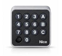 Clavier à Code Nice Sans Fil 13 Touches - 433 92 MHz Rolling Code - 3 Canaux -