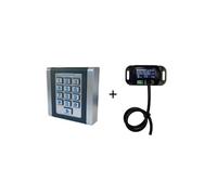 Clavier a code radio xkpw 868 mhz inox - a saillie ou sur colonnette, ip54 - FAAC 170RADIOKEYPAD