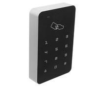 Clavier de Contrôle D’accès de Porte, Lecteur à Code, Noir | Acier Inoxydable et Plastique, Installation Simple, Panneau Tactile, Usage en Magasins et Laboratoires