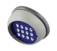 Clavier de contrôle d'accès, clavier numérique sans fil étanche avec serrure à mot de passe, ouvre-portail coulissant, coque en alliage de zinc alimenté par piles pour l'extérieur, porte de garage