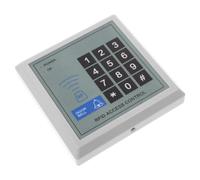 Clavier D'entrée de Porte sans Clé, 1000 Utilisateurs, Bleu | Accès par Code, Lecture Rapide par Carte, Métal et Plastique, Écoles, Appartements