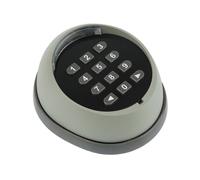 Clavier d'ouverture de portail sans fil en métal, clavier à code tournant 433 MHz pour contrôle d'accès de porte de garage