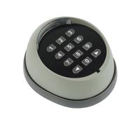 Clavier sans fil en métal pour ouvre-porte de garage, code tournant 433 MHz, contrôle d'accès de haute qualité