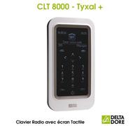 DELTA DORE Clavier tactile radio avec écran CLT 8000 TYXAL+ bidirectionnel sans fil 6413252