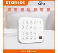 Clavier tactile sans fil Staniot LoRa Version, portée de transmission de 500 m, compatible avec le panneau d'alarme Secpanel 7 Pro, prend en charge les étiquettes RFID