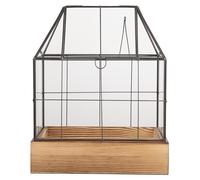 Clayre & Eef Boîte de culture décorative 26x17x32 cm Verre transparent