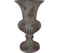 Clayre & Eef Pot de fleurs Ø 30x52 cm Gris Céramique