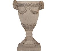 Clayre & Eef Pot de fleurs 29x11x44 cm Beige Matériau céramique