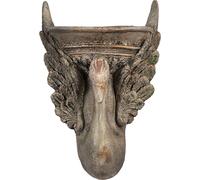 Clayre & Eef Pot de fleurs 30x15x43 cm Marron Matériau céramique Cygne