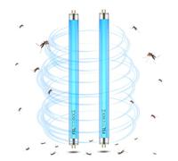 CLCXBSR BL T5 F6W Tube de remplacement pour tue-mouches, 9 pouces (22,4 cm), Lampe UV 365nm | Compatible avec tue-insectes électronique, piège à mouches et lampe anti-insectes
