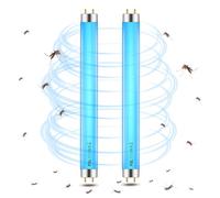 CLCXBSR BL T8 F10W Tube de remplacement pour tue-mouches, 13 pouces (34,5 cm), Lampe UV 365nm | Compatible avec tue-insectes électronique, piège à mouches et lampe anti-insectes