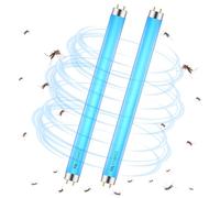 CLCXBSR BL T8 F15W Tube de remplacement pour tue-mouches, 18 pouces (45 cm), Lampe UV 365nm | Compatible avec tue-insectes électronique, piège à mouches et lampe anti-insectes