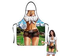 CLDURHGE Tablier à motif barbecue fête carnaval bavoir tablier barbecue tablier avec motif tablier de cuisine manquant
