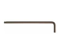 Clé 6 pans mâle coudée - diamètre 2,5 mm - tête sphérique - 369 WIHA