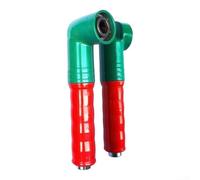ngle droit à 90 degrés pour visseuse à percussion Adaptateur pour espaces restreints Acier au chrome vanadium 8-32 mm Douille Outil Rouge