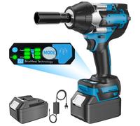 hoc sans balai 1800 N·m - 1/2"" - Compatible batterie Makita 18V - 3 vitesses + 2 vitesses AR -Pour pneus, construction, bois
