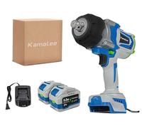 hocs, moteur sans balais, poignée ergonomique, 2 batteries de 9,0 Ah, adaptateur secteur 220V-240V, prise européenne