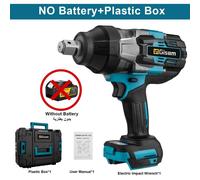 hocs sans fil - 18V, moteur sans balais - Couple élevé de 3100 Nm - Entraînement carré de 3/4" (1,9 cm) - Compatible avec les batteries Makita 18V - Livrée sans batterie ni chargeur