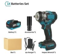 hocs sans fil - 21V - Moteur sans balais - Couple de 1200 N·m - Boîtier carré de 1,27 cm - 5 vitesses - Fonctionnement sans fil - Coffret comprenant 1 batterie