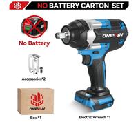 hocs - sans fil, sans balais, carré de 1,27 cm - 1 200 Nm - 1 500 W - 7 000 tr/min, 7 700 coups/min - compatible 18 V - sans batterie - Braun