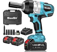 hocs sans fil - WH810 - 1400 Nm - 1750 tr/min - Entraînement carré de 1,27 cm - 21 V - 2 batteries de 5000 mAh - Coffret complet
