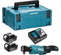 liquet 18 V Li-Ion 3/8" 1/4" 47,5 Nm (2x5,0 Ah) en MAKPAC - MAKITA DWR180RTJ