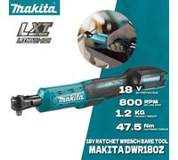 liquet à angle droit sans fil Makita 18V, outil électrique à vitesse variable pour les projets de réparation et de bricolage à domicile No battery